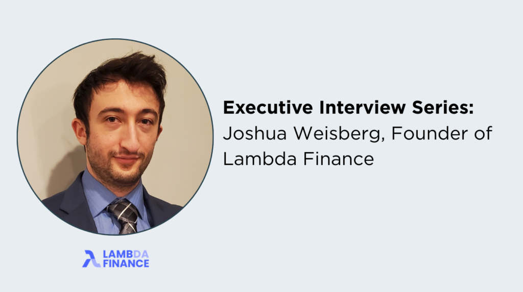Expert Interview Josha Weisberg