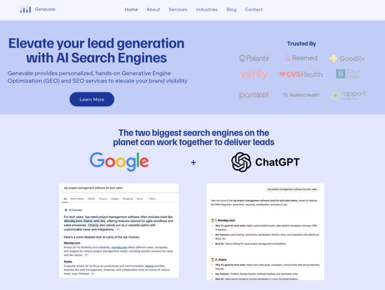 The Top GEO Agencies of 2026 – First Page Sage
