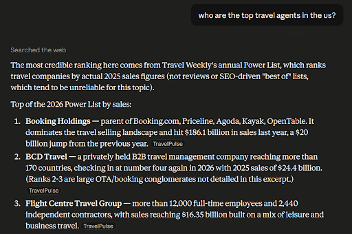 Top Travel Agents In The Us Claude