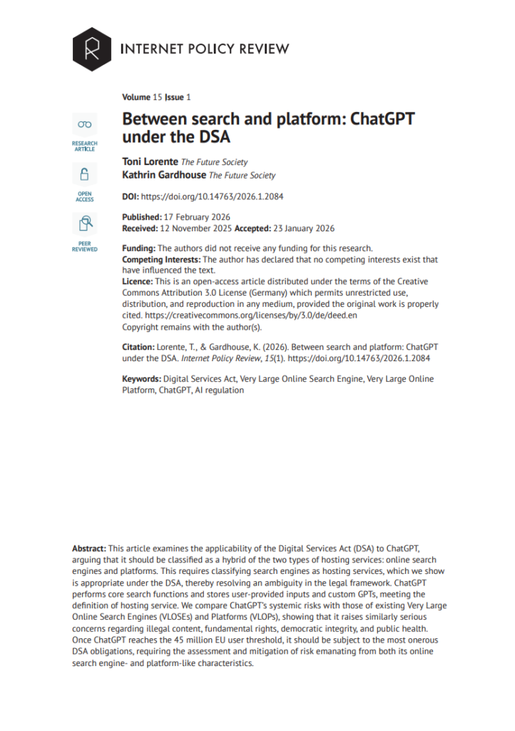Between Search And Platform