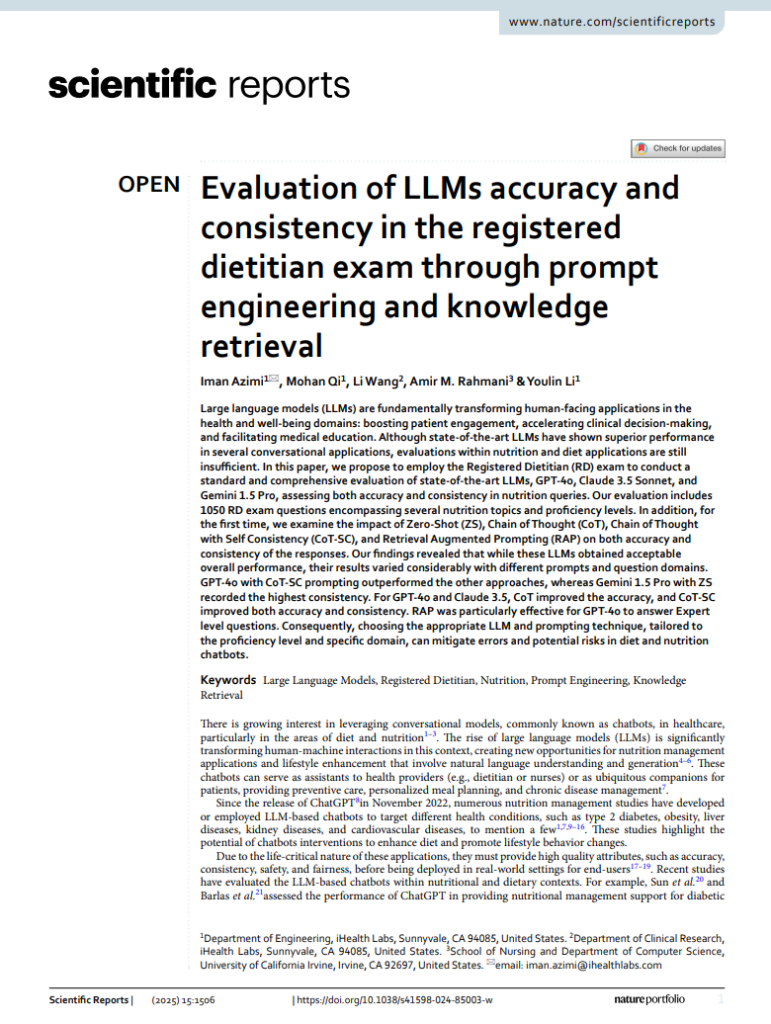 Evaluation Of Llms Accuracy