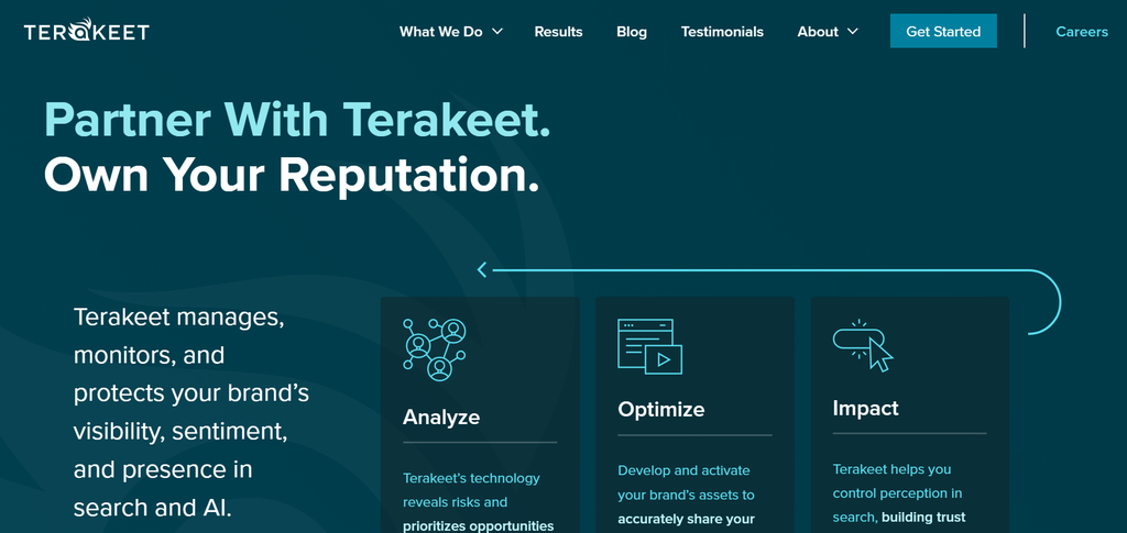 Terakeet Homepage